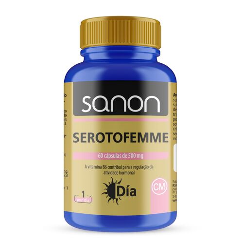 SANON Serotofemme Día 60 cápsulas de 500 mg