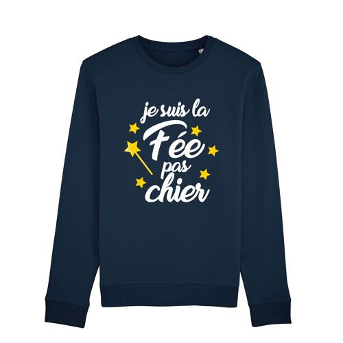 SWEAT NAVY FEMME LA FÉE PAS CHIER