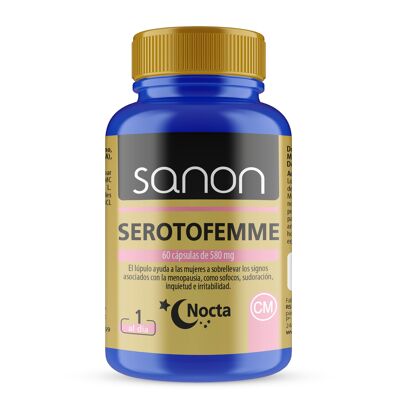 SANON Serotofemme Nocta 90 cápsulas de 580 mg