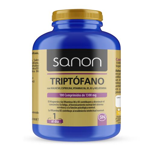 SANON Triptófano 180 comprimidos de 1300 mg