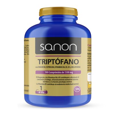 SANON Tryptophane 180 comprimés de 1300 mg