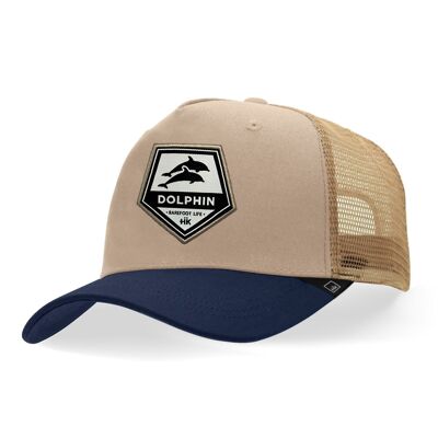 Gorra Dolphin Brown / Blue