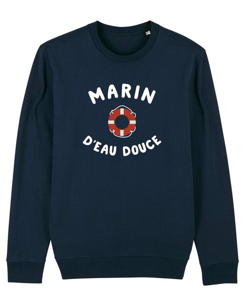 SWEAT NAVY HOMME MARIN D'EAU DOUCE