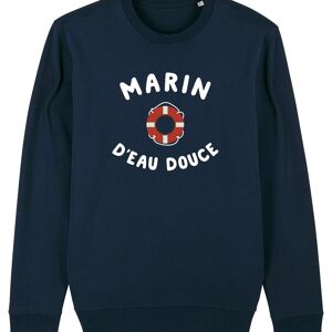 SWEAT NAVY HOMME MARIN D'EAU DOUCE