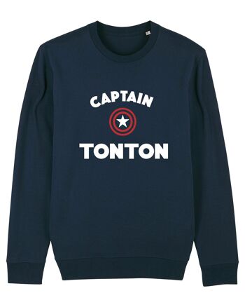 SWEAT NAVY HOMME CAPTAIN TONTON