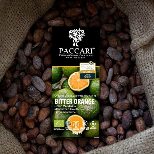 Bio Schokolade Mandarinen-Limette, 60% Kakao