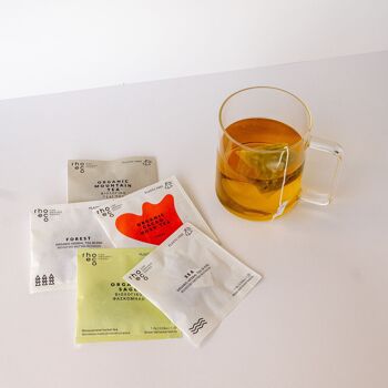 Thé vert Sencha - Big Bag - 100 sachets de thé bio enveloppés 3