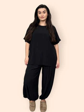 Ensemble pantalon sarouel en coton 7