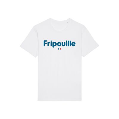 TSHIRT BLANC FILLE FRIPOULLE