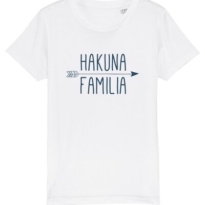 HAKUNA FAMILIA BOY’S WHITE TSHIRT