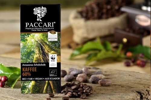 WWF Sonderedition – Bio Schokolade Kaffee, 60% Kakao