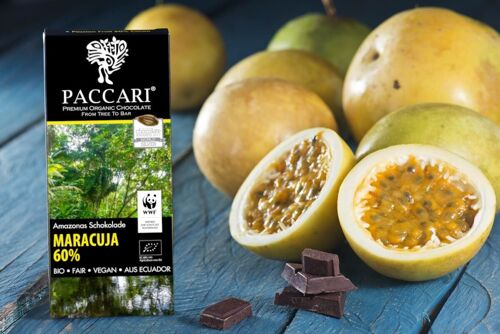 WWF Sonderedition - Bio Schokolade Maracuja, 60% Kakao