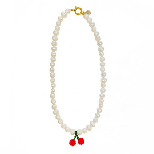 Cherry Brilliance Necklace