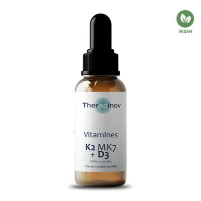 Vitamin K2 MK7 D3 100 % natürlich: Knochen und Immunität