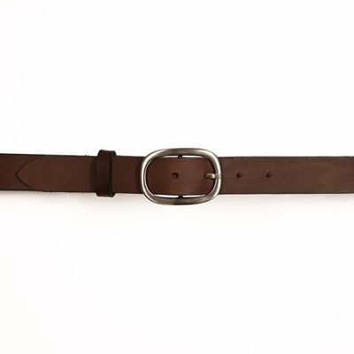 French leather belt - "Hourtin"