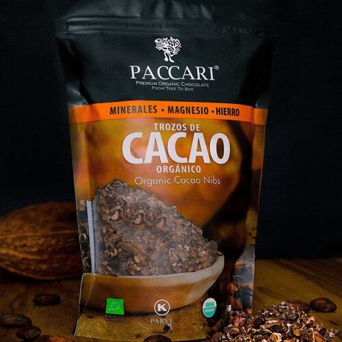 Rohe Bio Kakaonibs (Kakaobohnensplitter) (200g)