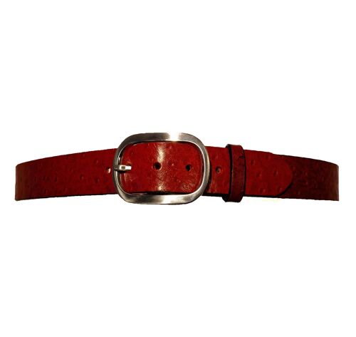 Ceinture cuir française - "Artoise"