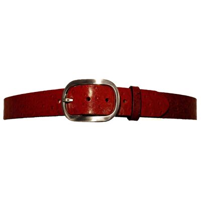 French leather belt - "Artoise"