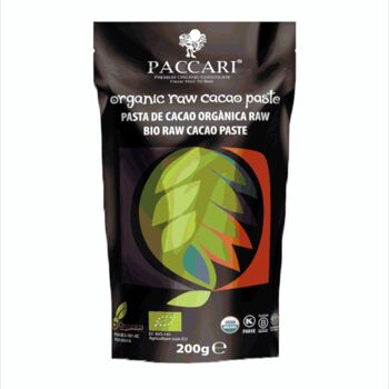 Pâte de cacao crue biologique (200g) 2