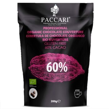 Pépites de chocolat bio, 60% de cacao (200g) 2