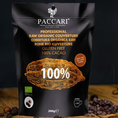 Rohe Bio Kakao Chips, 100% Kakao (200g)