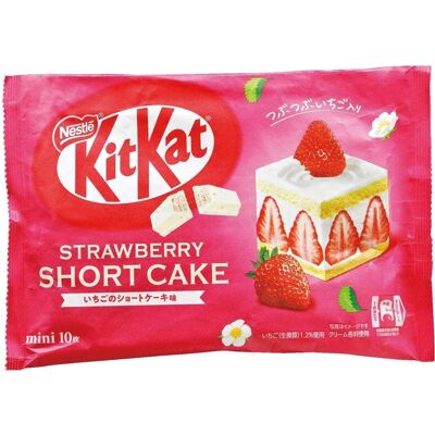 Kit Kat Erdbeer-Erdbeer-Kurzkuchen