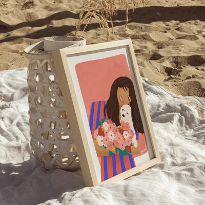 Poster bouquet 42x59,4 cm (A2)