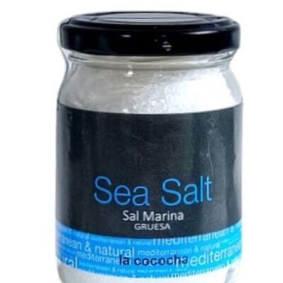 COARSE SEA SALT 225g LA COCOCHA glass jar