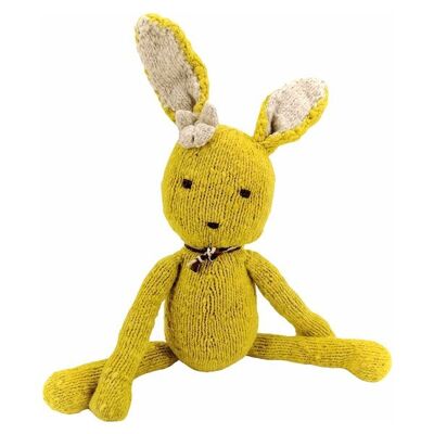 Eco-friendly handmade organic wool plush - bunny - SIMONE