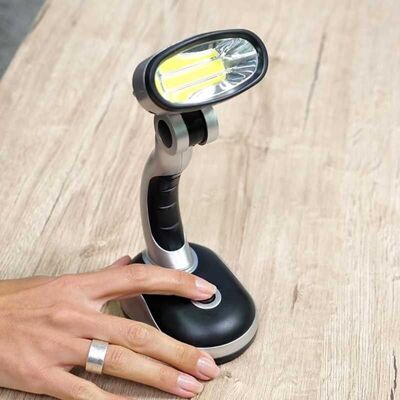 LEDGEL: Lámpara de escritorio ultrapotente, basculante e inalámbrica