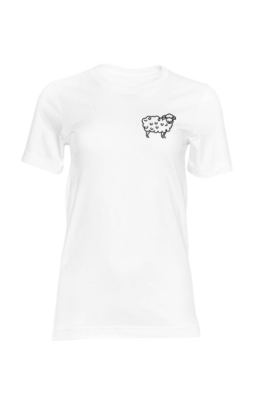 Shirt "Sheep modern lineart" by Reverve Fashion