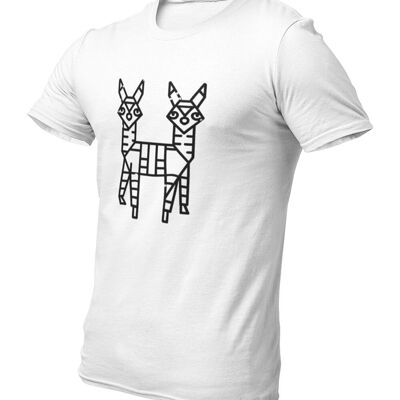 Shirt "Lama Lineart" by Reverve Fashion