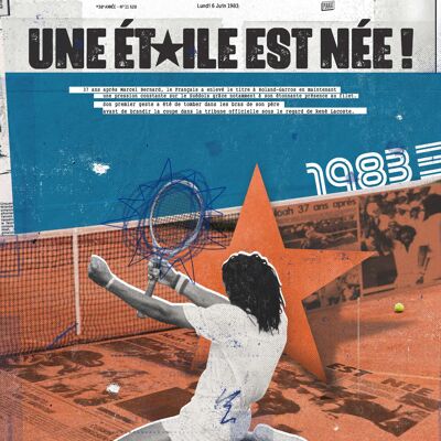 Poster - L'Equipe - Noah - Digigraphie - 50X70 - Plakat