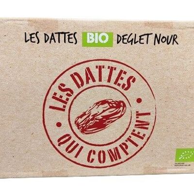 Dattes Deglet Nour branchées BIO - Carton 5 kg