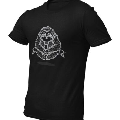 Shirt "Sloth lineart" by Reverve Fashion