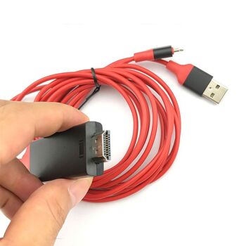 Câble HDMI Convertisseur Audio Vidéo pour iPhone et iPad pour visualiser ses contenus 4