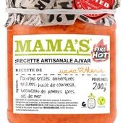 Mama's apéro - tartinable de poivron rouge Fire Hot