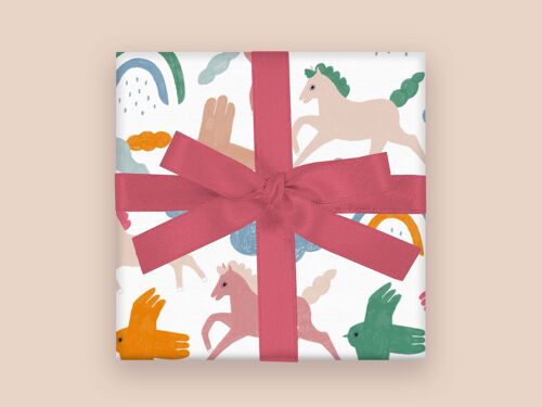 Wild horses - Wrapping paper