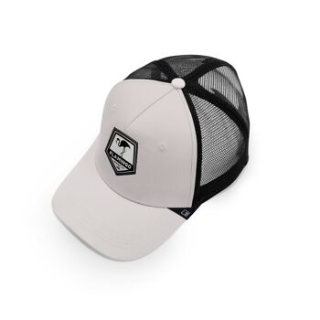 Casquette Gris Flamingo / Noir 3