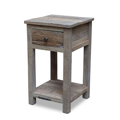 Table d'appoint en bois de camion