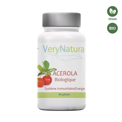 Acerola Orgánica 17% Vit C: Inmunidad and Energy