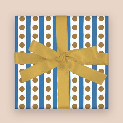 Dots and stripes - Wrapping paper