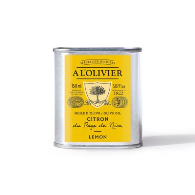 Huile d'olive aromatique au Citron du pays de Nice - 150mL BEST SELLER