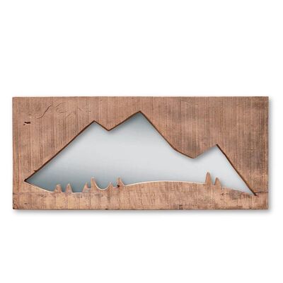 Mirror motif mountain