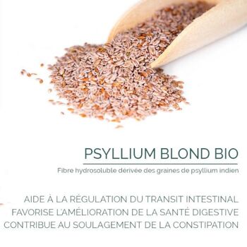 Psyllium Blond Bio :  Digestion & Transit 3