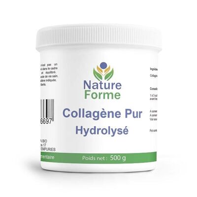 Polvo de colágeno hidrolizado puro: piel y articulaciones