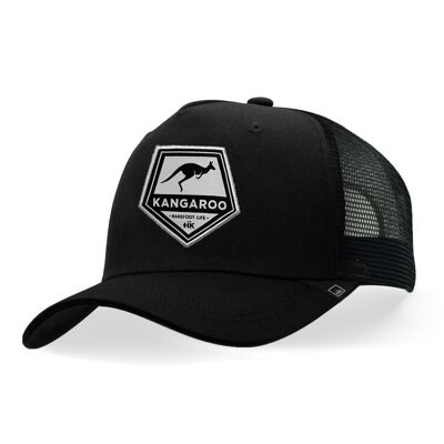 Hanukeii Kangaroo Black Cap