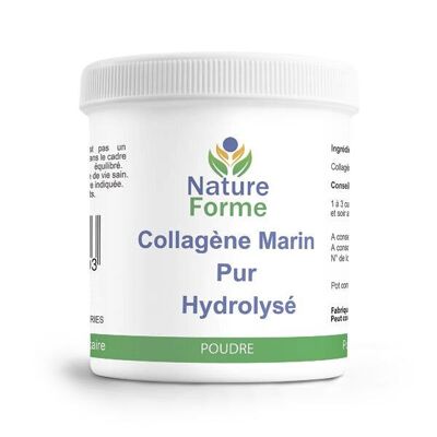 Colágeno marino hidrolizado puro en polvo: piel y articulaciones