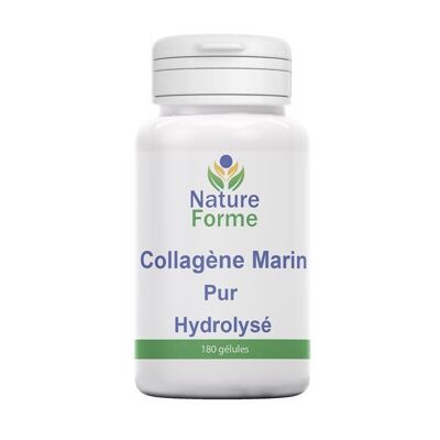 Pure Hydrolyzed Marine Collagen Capsules: Skin & Joints