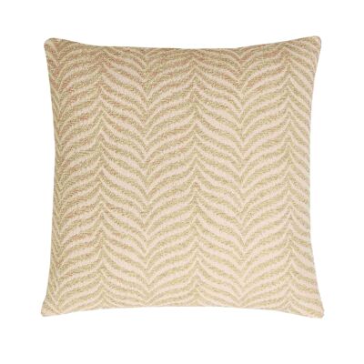 Zebra Ivory Cushion